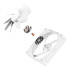 Case Fan NZXT F120Q Quiet Airflow Fan 120mm white