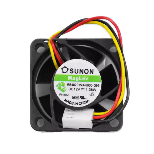 מאוורר למארז Sunon 40x40x25mm 8200rpm MB40201VX-0000-G99