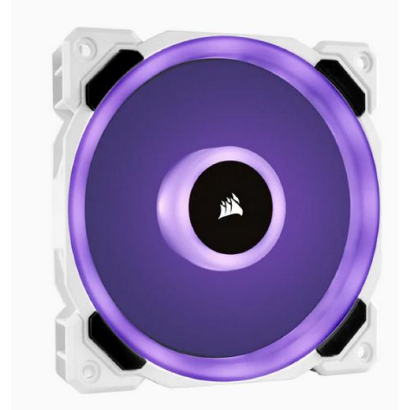 Case Fan Corsair LL120 RGB Dual Light Loop White 120mm Color:white