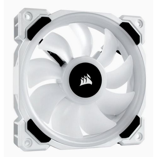 מאוורר למארז Corsair LL120 RGB Dual Light Loop White 120mm צבע לבן