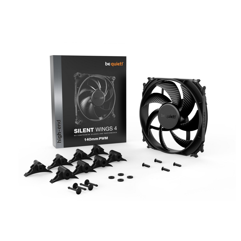 Case Fan be quiet! SILENT WINGS 4 140mm Color:black