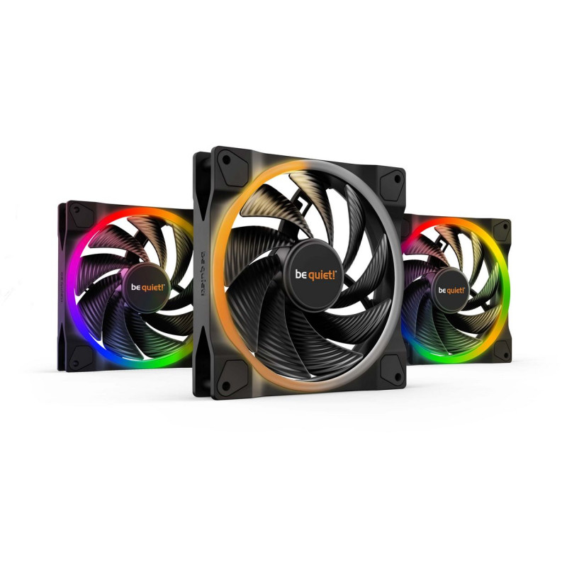 Case Fan be quiet! LIGHT WINGS 140mm PWM high-speed Triple-Pack 140mm