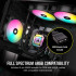 מאוורר למארז Corsair iCUE AR120 Digital RGB 120mm PWM Fan, Triple Pack 120mm