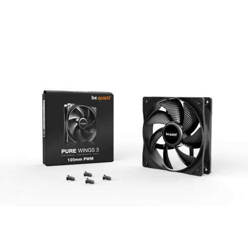 Case Fan be quiet! PURE WINGS 3 120mm PWM 120mm Color:black..