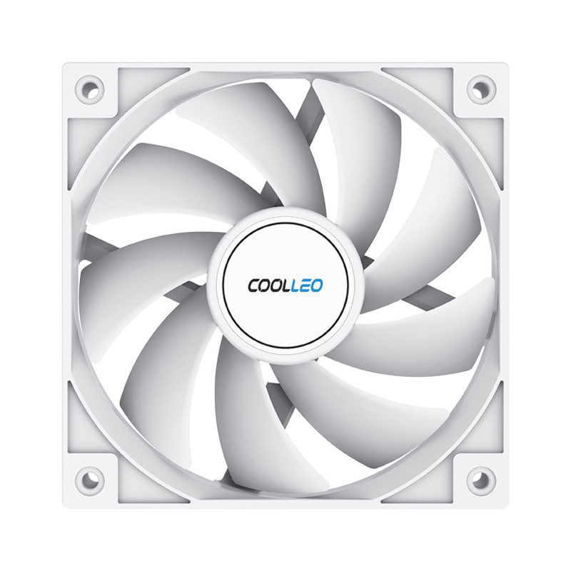 Case Fan Coolleo 120mm PWM ARGB white Fan