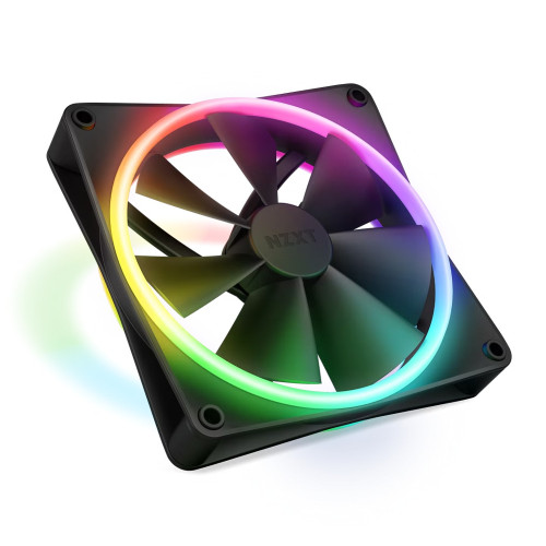 Вентилятор для Корпуса NZXT F140 RGB Duo 140mm Dual-Sided RGB Fan черный