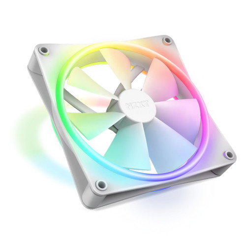 Вентилятор для Корпуса NZXT F140 RGB Duo 140mm Dual-Sided RGB Fan белый