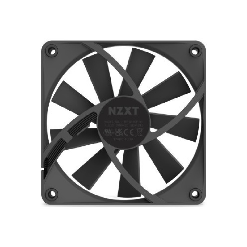 Case Fan NZXT F120Q 120mm Quiet Airflow black Fan 120mm