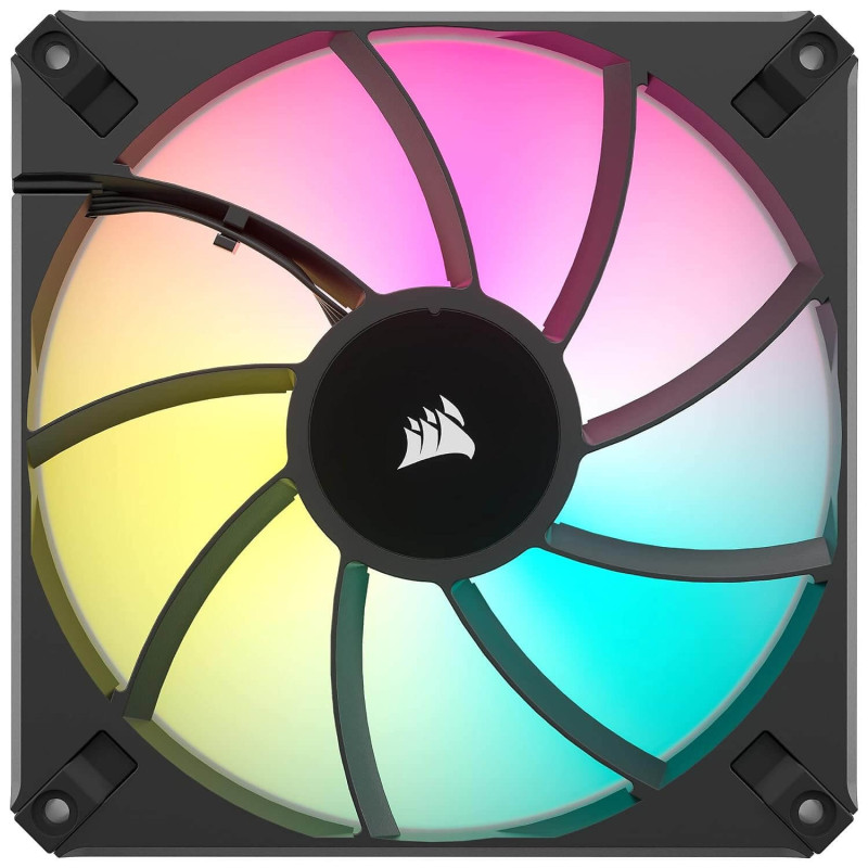 Case Fan Corsair iCUE AF140 RGB ELITE 140mm PWM Fan 140mm Color:black