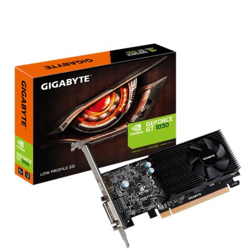 Video Card Gigabyte GT 1030 Low Profile 2G GV-N1030D5-2GL