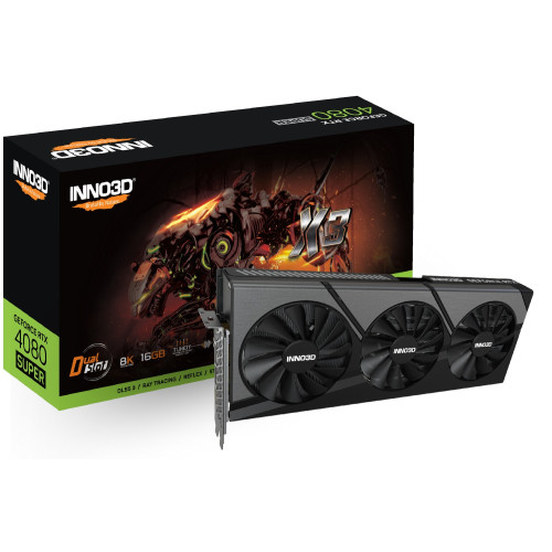 Video Card Inno3D GEFORCE RTX 4080 SUPER X3 N408S3-166X-18703552