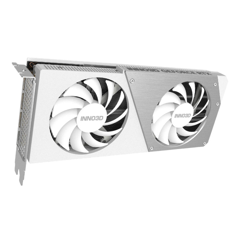 ВидеоКарта Inno3D GeForce RTX 4070 TWIN X2 OC WHITE STEALTH N40702-126XX-183052V