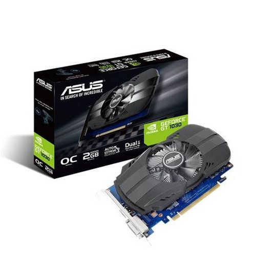 ВидеоКарта Asus Phoenix GeForce GT 1030 OC edition 2GB GDDR5