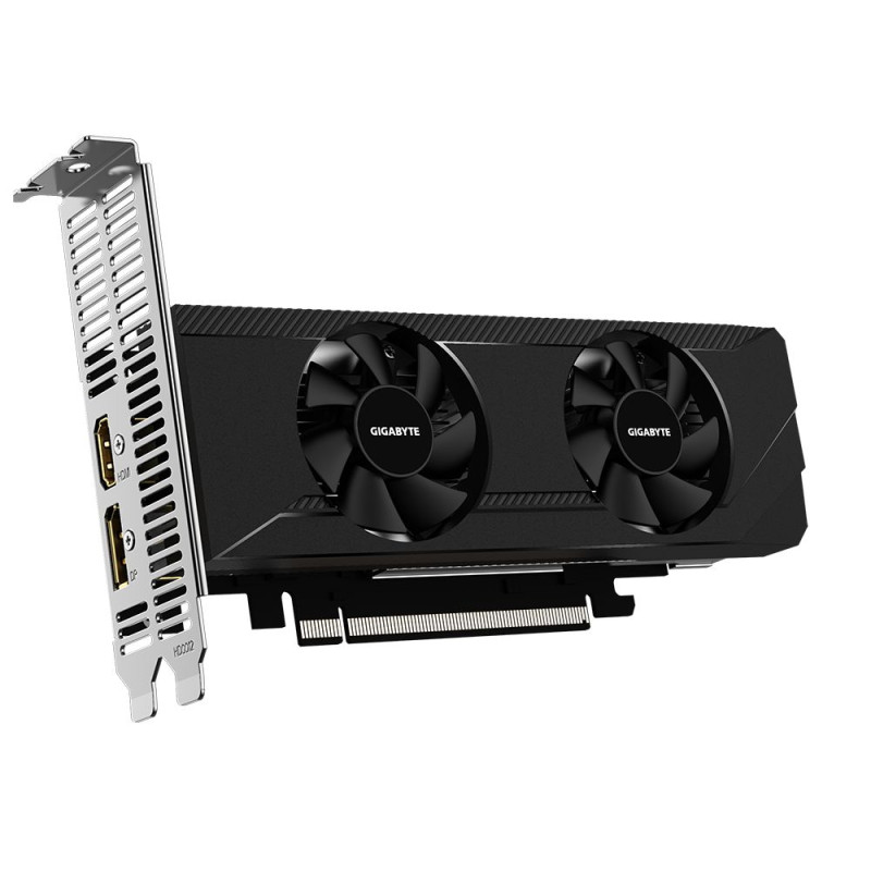 Video Card Gigabyte Radeon RX 6400 D6 LOW PROFILE 4G GV-R64D6-4GL