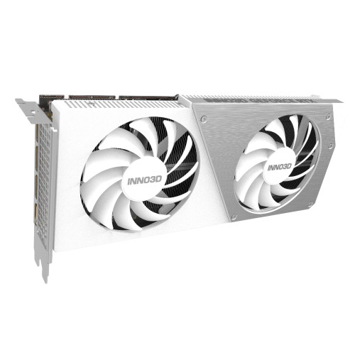 כרטיס מסך Inno3D GeForce RTX 4060 Ti 16GB TWIN X2 OC WHITE N406T2-16D6X-178055W