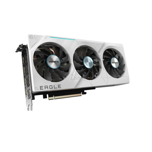 כרטיס מסך Gigabyte GeForce RTX 4070 SUPER EAGLE OC ICE 12G GV-N407SEAGLEOC