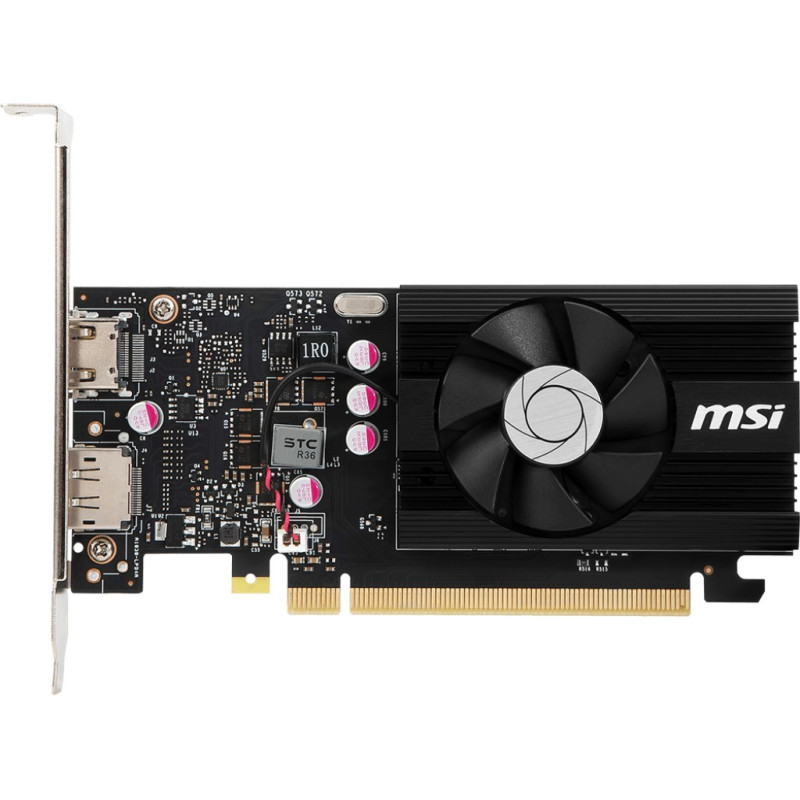 Video Card MSI GeForce GT 1030 4GD4 LP OC NVIDIA GeForce GT 1030