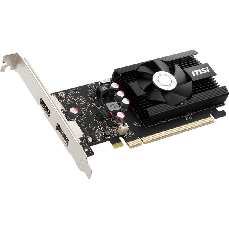 Video Card MSI GeForce GT 1030 4GD4 LP OC NVIDIA GeForce GT 1030