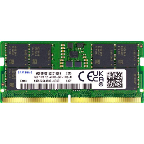 SODIMM-память Samsung 16GB DDR5 4800Mhz