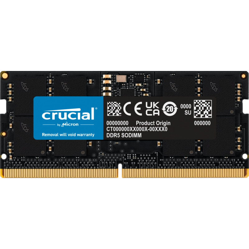 SODIMM memory CT16G56C46S5 16GB DDR5 5600MHz CL46..