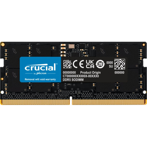 SODIMM memory Crucial 16GB DDR5 4800Mhz 40