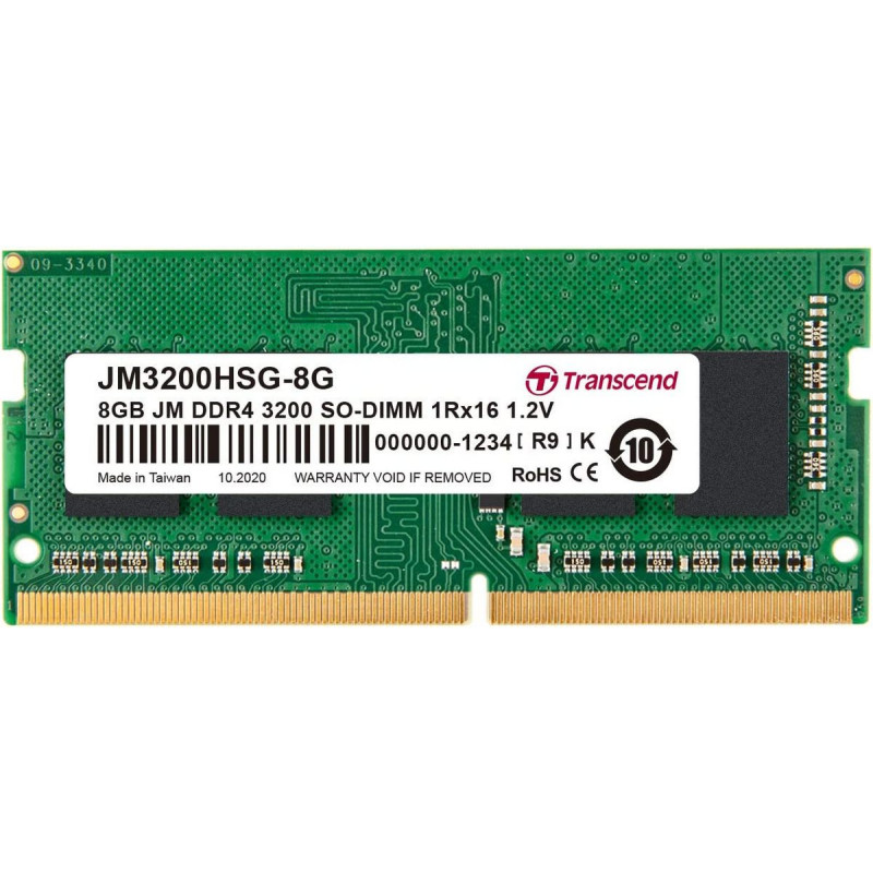 SODIMM memory Transcend JM3200HSG-8G 8GB DDR4 3200MHz CL22 1.2V