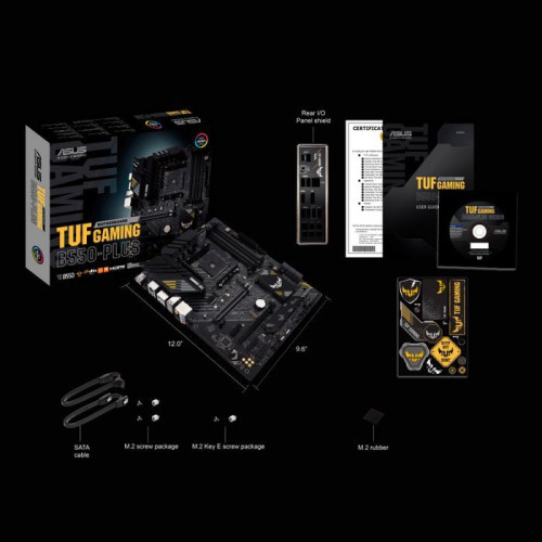 Motherboard Asus TUF GAMING B550-PLUS DDR4 ATX AM4