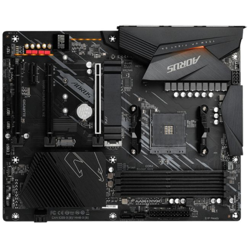 Материнская Плата Gigabyte B550 AORUS ELITE V2 DDR4 ATX AM4