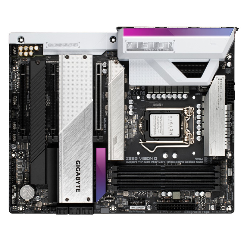 Motherboard Gigabyte Z590 VISION G DDR4 ATX LGA1200..