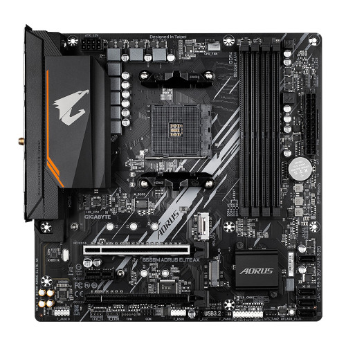 Motherboard Gigabyte B550M AORUS ELITE AX DDR4 Micro ATX