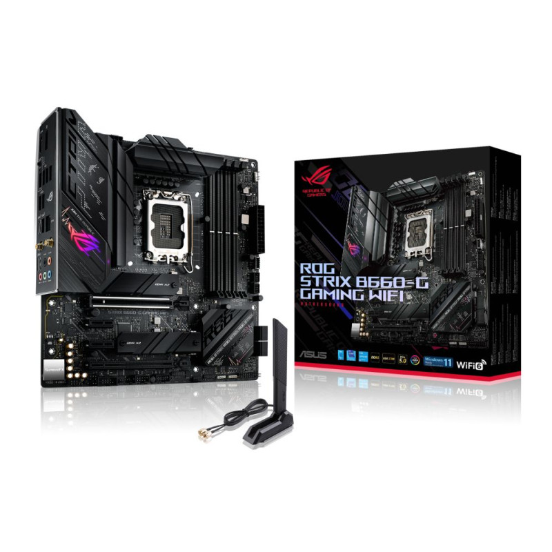 Материнская Плата Asus ROG STRIX B660-G GAMING WIFI DDR5 mATX LGA1700