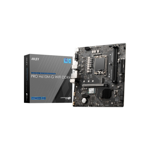 Motherboard MSI PRO H610M-G WIFI DDR4 mATX LGA1700