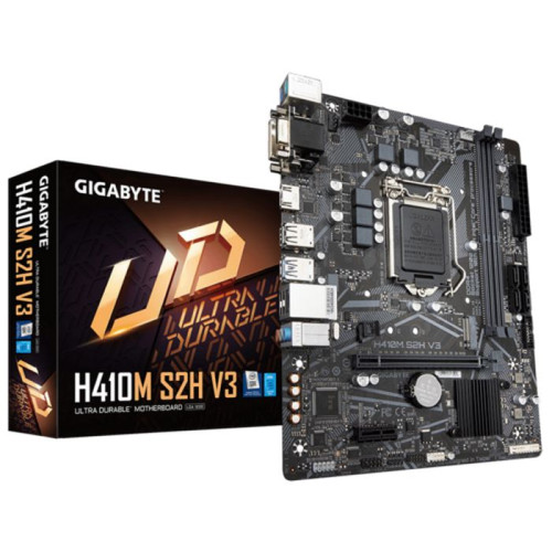 לוח אם Gigabyte H410M S2H V3 DDR4 LGA1200..