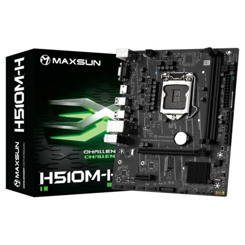 לוח אם MAXSUN Challenger H510M-H DDR4 Micro ATX 1200