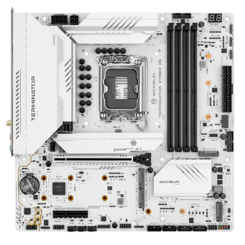 Материнская Плата MAXSUN Terminator Z790M D5 ICE DDR5 Micro ATX LGA1700