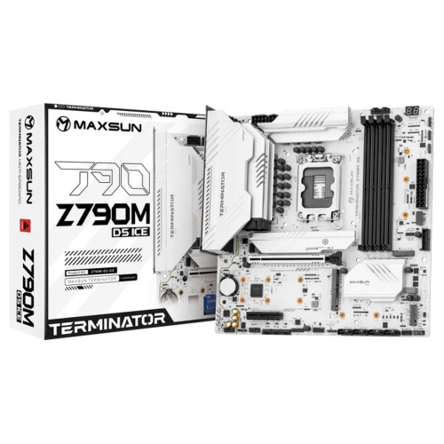 לוח אם MAXSUN Terminator Z790M D5 ICE DDR5 Micro ATX LGA1700