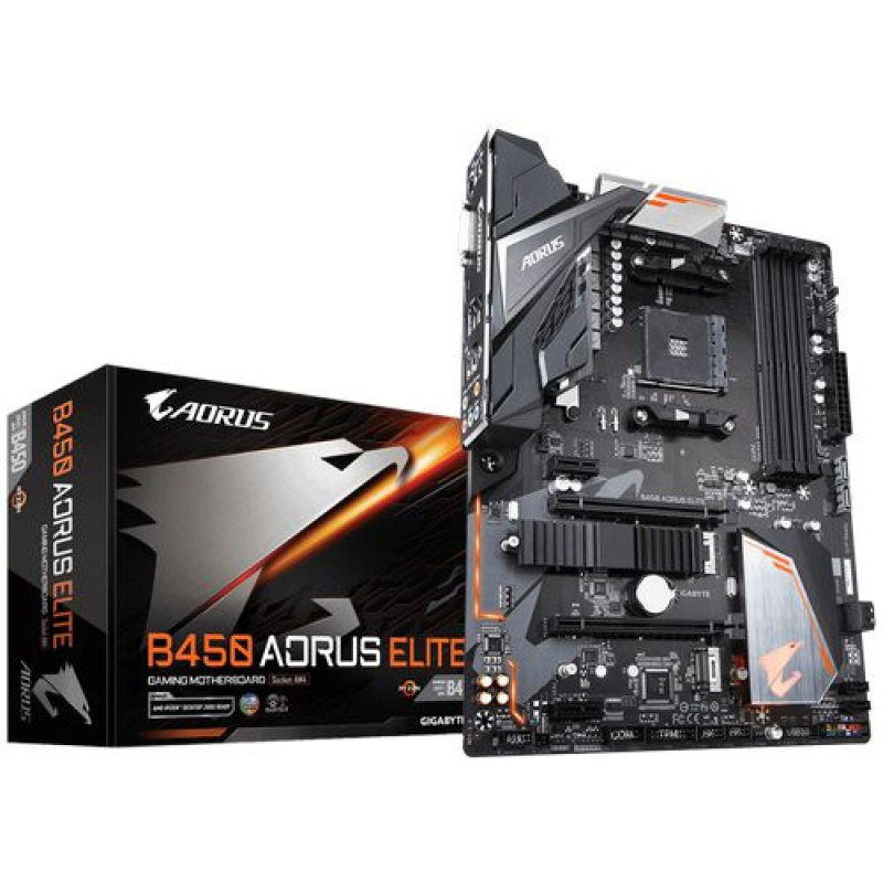 Motherboard Gigabyte B450 AORUS ELITE DDR4 ATX AM4