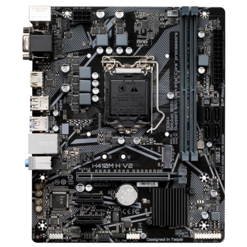 Motherboard Gigabyte H410M H V2 DDR4 Micro ATX LGA1200