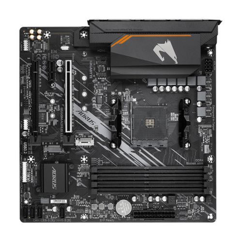 Материнская Плата Gigabyte B550M AORUS ELITE DDR4 Micro ATX AM4