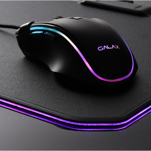 Игровая Мышь Galax Gaming Mouse (SLD-01) 7200DPI/ RGB/ 8 Programmable Macro Keys фоновый цвет: черный