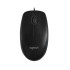 Wired Mouse Logitech B100 Color: black..