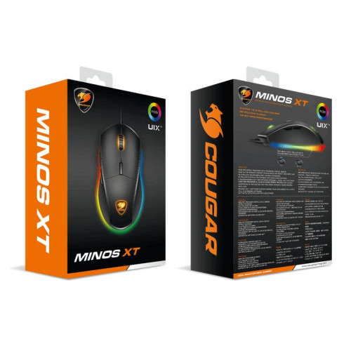 Игровая Мышь COUGAR MINOS XT MS-MINOS-XT фоновый цвет: черный