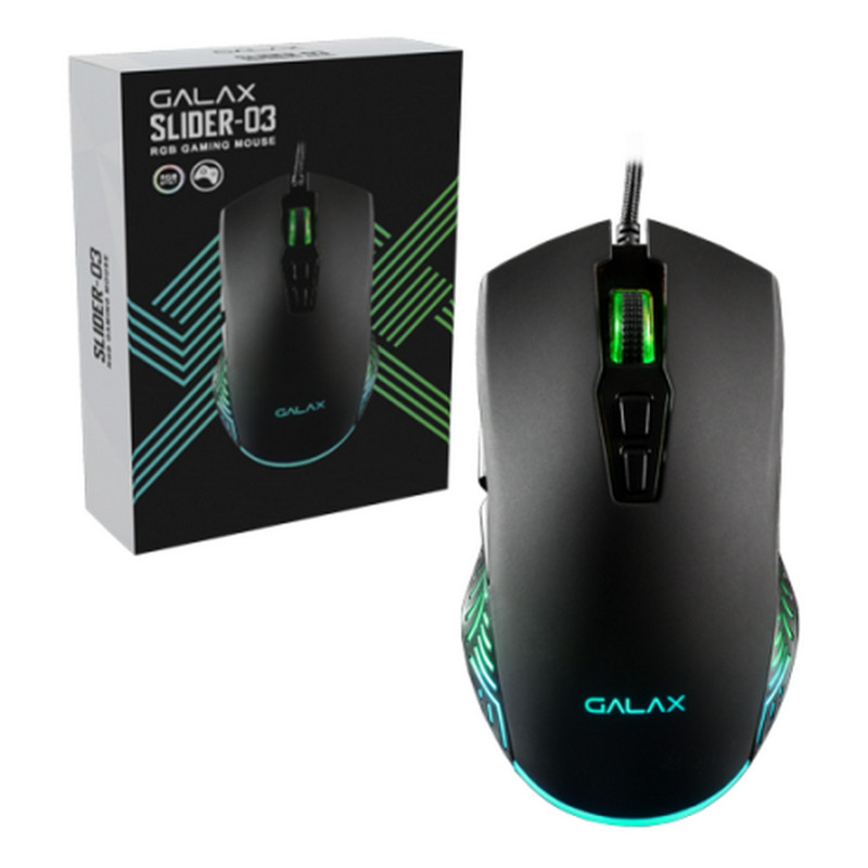 Gaming Mouse Galax Gaming Mouse (SLD-03) 7200DPI/ RGB/ 7 Programmable Macro