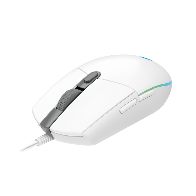 Gaming Mouse Logitech G102 LIGHTSYNC white