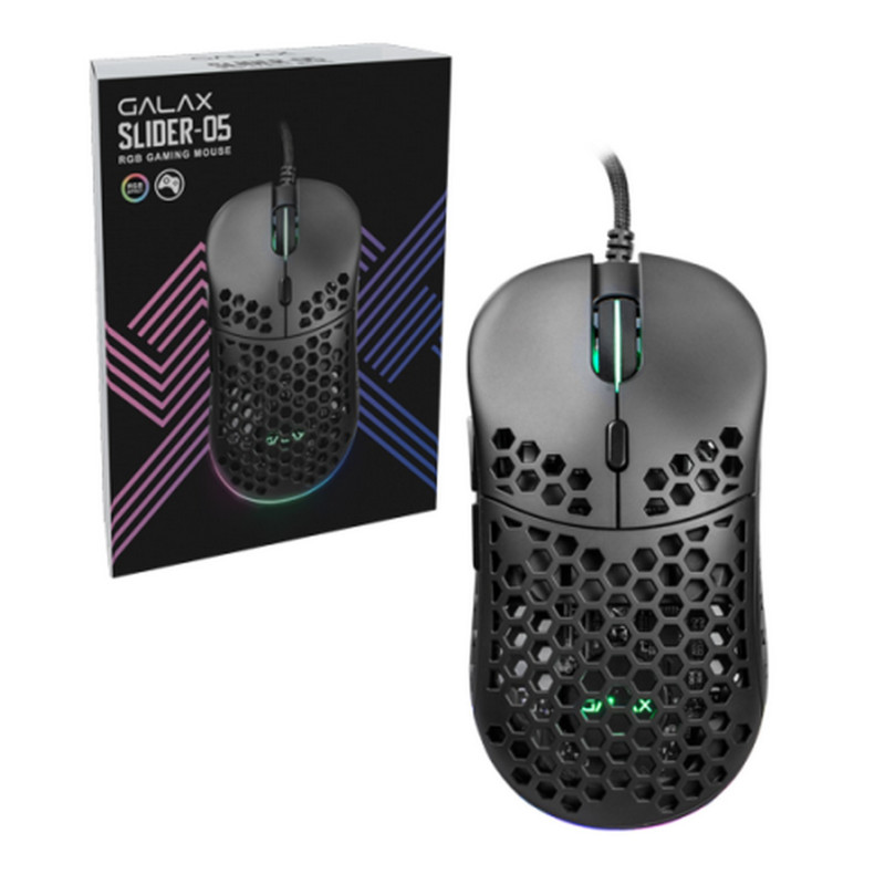 Игровая Мышь Galax Gaming Mouse (SLD-05) 10000DPI/ RGB/ 6 Programmable Macro