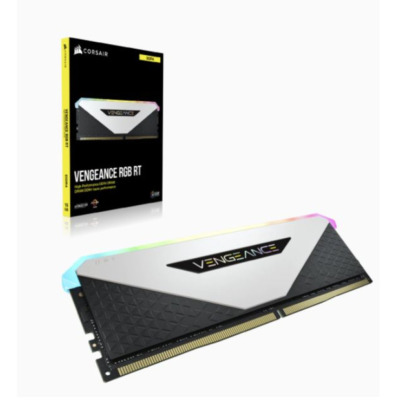 Оперативная память DRAM Corsair VENGEANCE RGB RT CMN16GX4M2Z3200C16W KIT 16GB