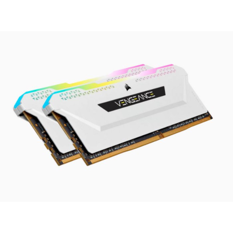 Оперативная память DRAM Corsair VENGEANCE RGB PRO SL CMH16GX4M2D3600C18W KIT