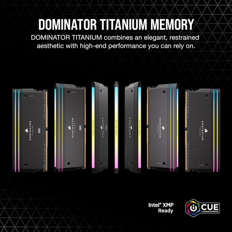 Desktop Memory DRAM Corsair DOMINATOR TITANIUM RGB CMP32GX5M2B6000C30 KIT 32GB