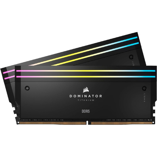 זיכרון לנייח DRAM Corsair DOMINATOR TITANIUM RGB CMP32GX5M2B6000C30 KIT 32GB