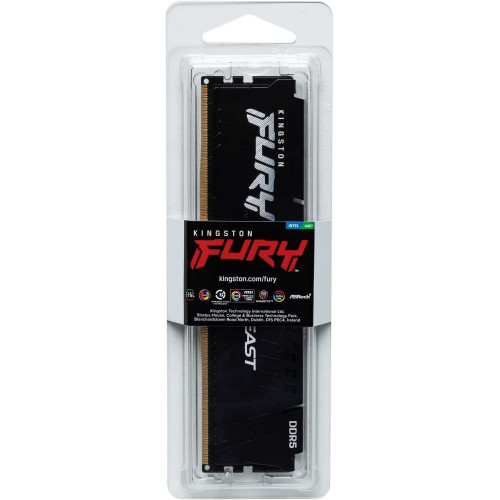 Оперативная память DRAM Kingston Fury Beast 32GB DDR5 6000Mhz CL40